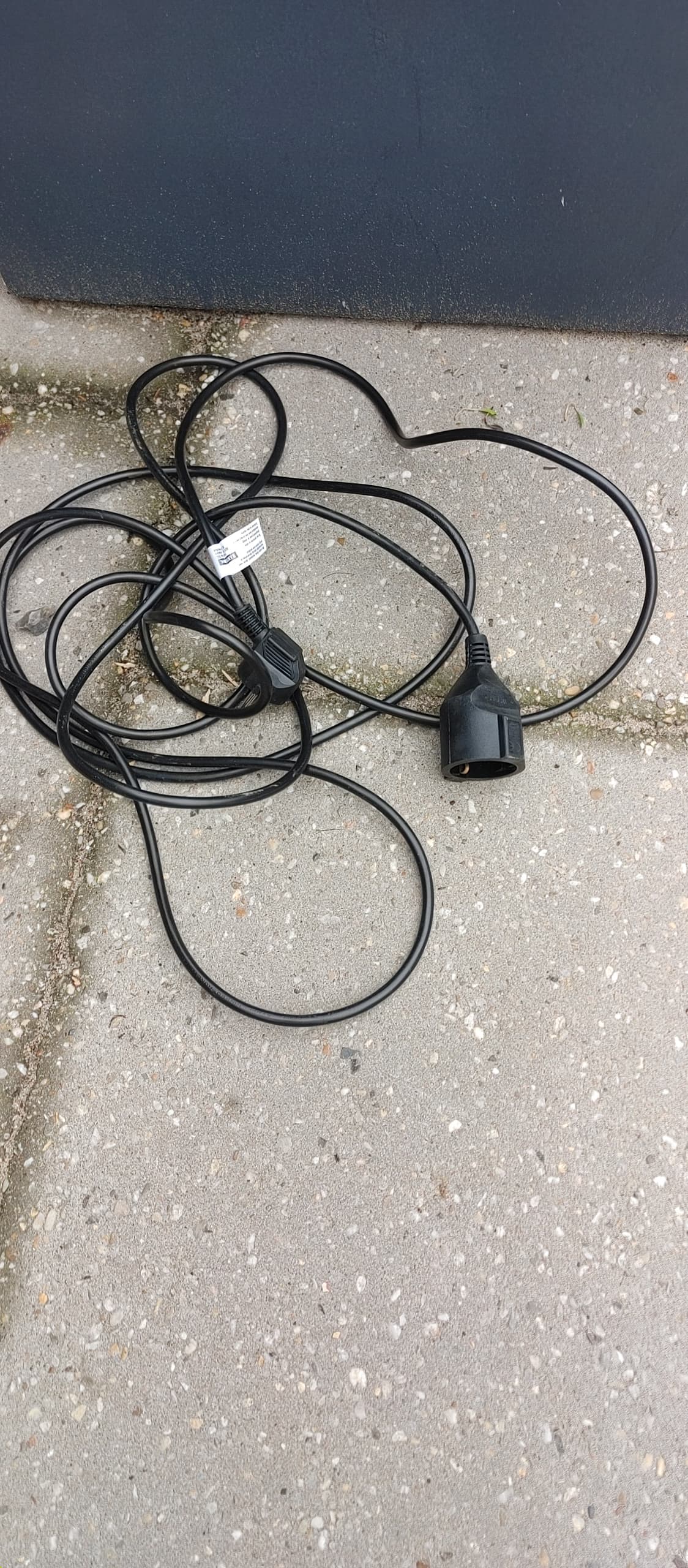 4 x Verlengkabel 10m