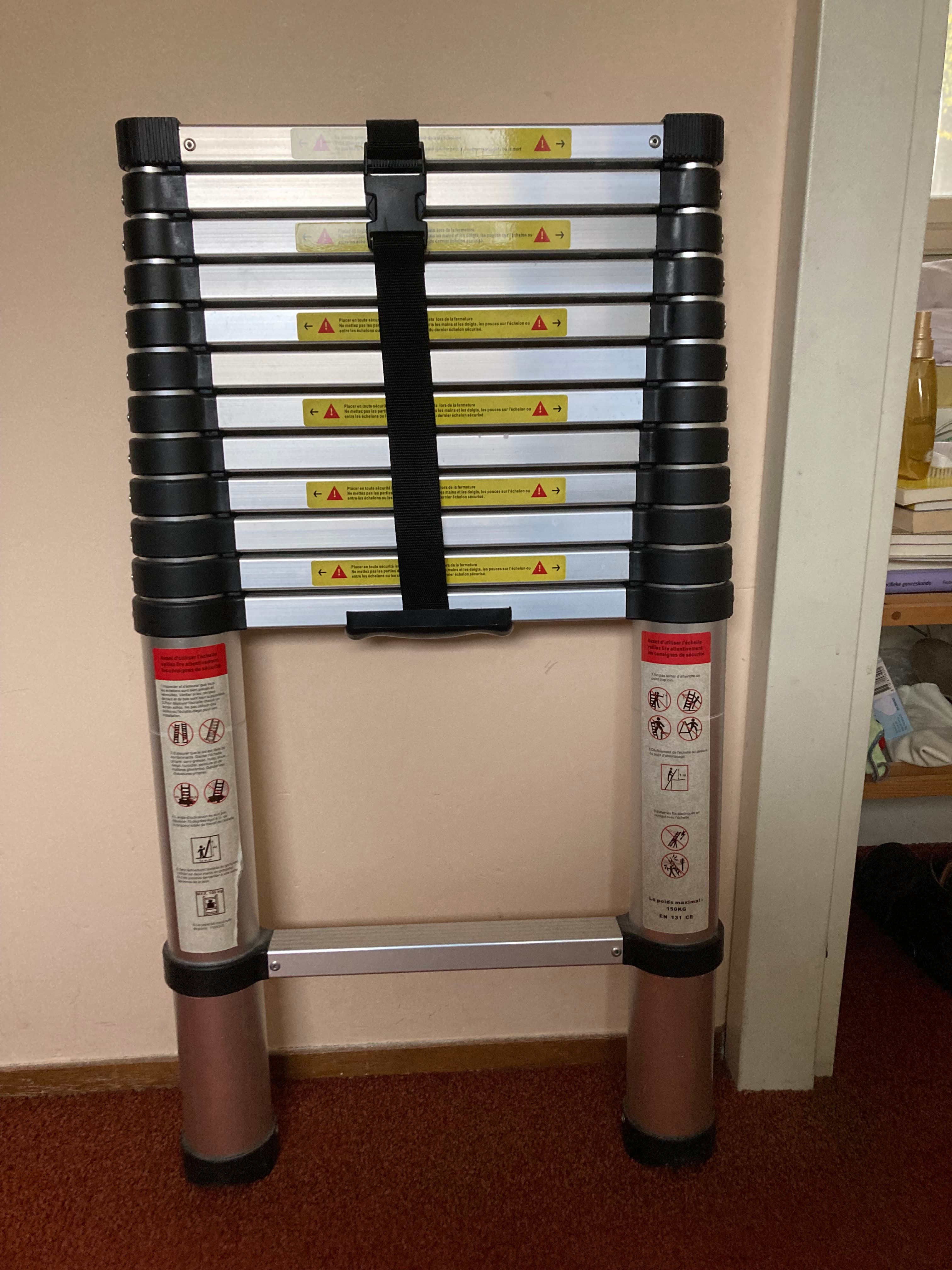telescopische ladder 4m