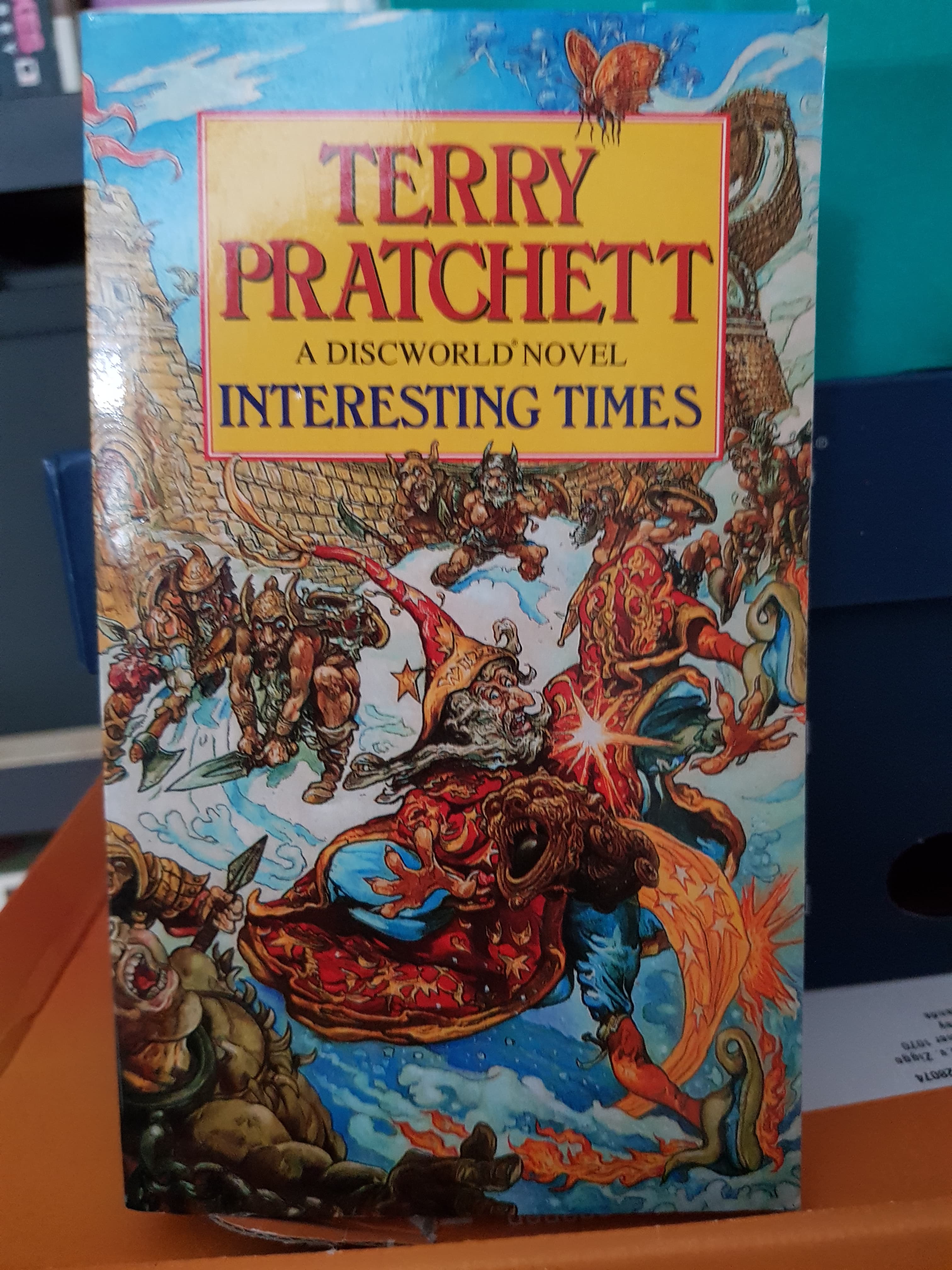 Interesting times by Terry Pratchett