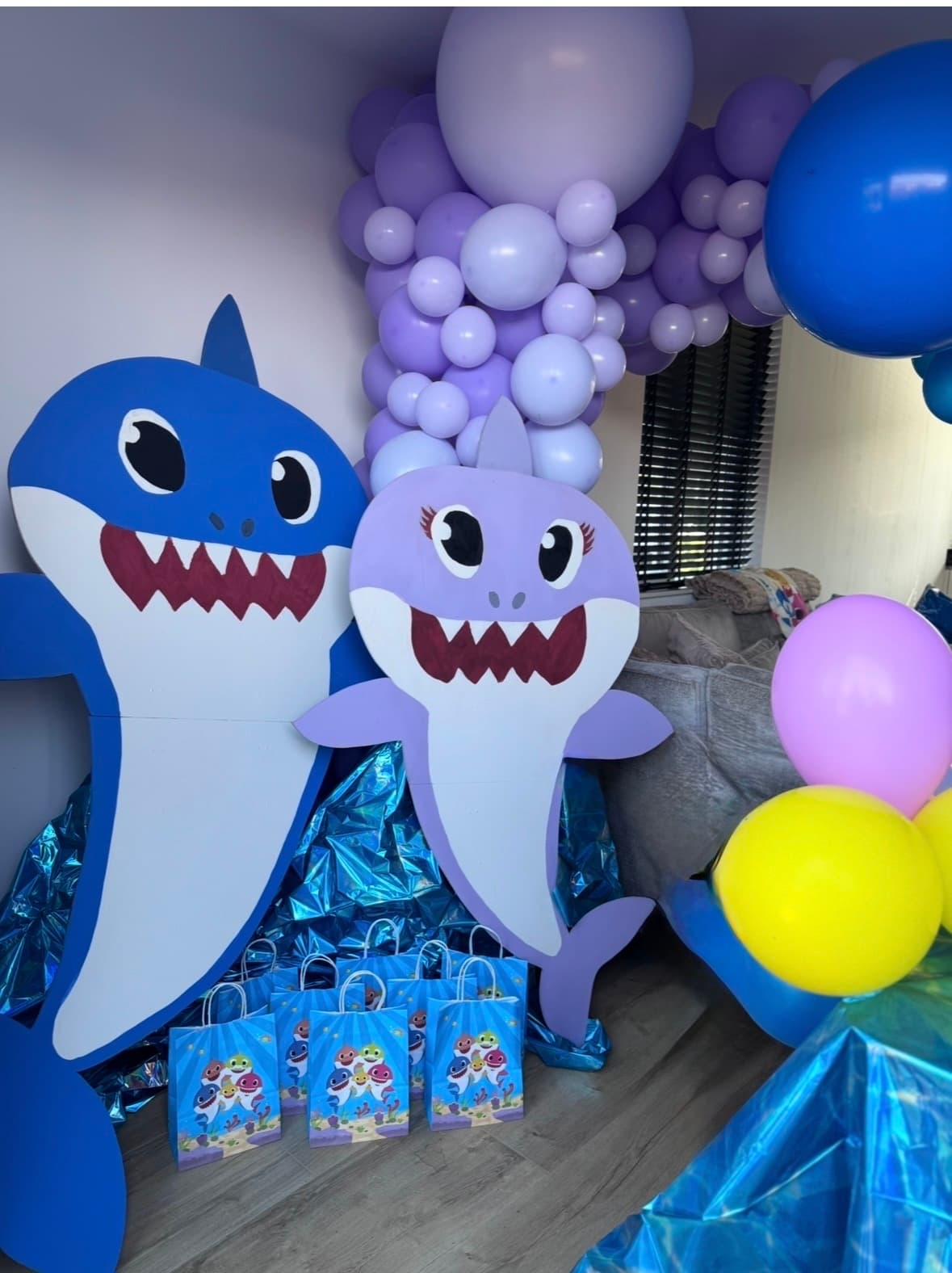 Mega Baby Shark figuren voor kinder(thema)feest!